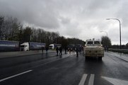 Taxe kilométrique: La police fait lever les barrages dans le calme à Tournai