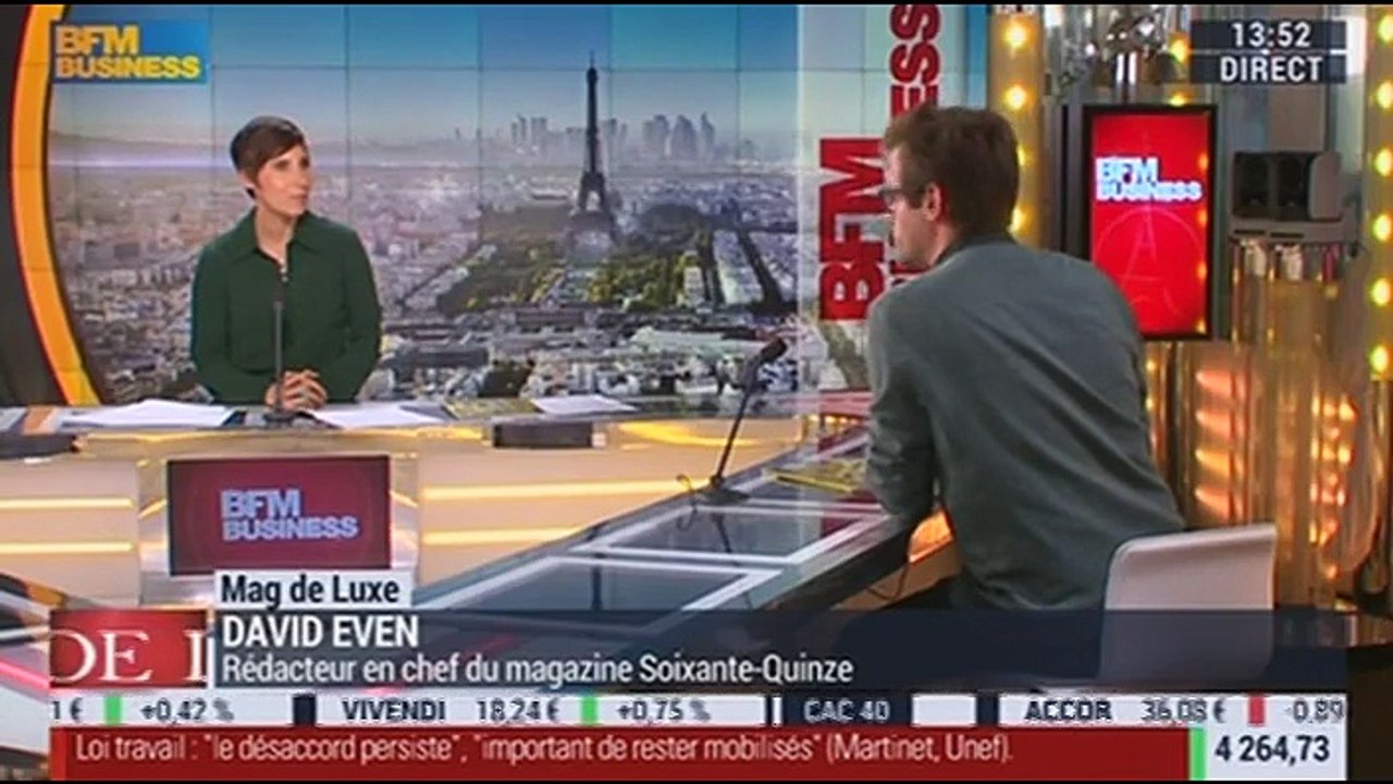 Le Mag de Luxe: Le magazine Soixante-Quinze se lance à la découverte des cuisines du fooding - 06/04