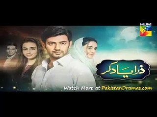 Zara Yaad Kar Episode 5 Promo Hum TV Drama 5 April 2016 -