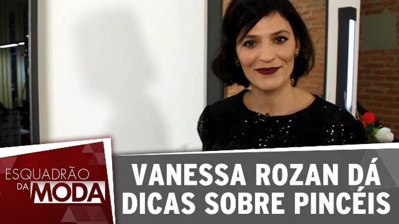 Vanessa Rozan dá dicas sobre como lavar seus pincéis!