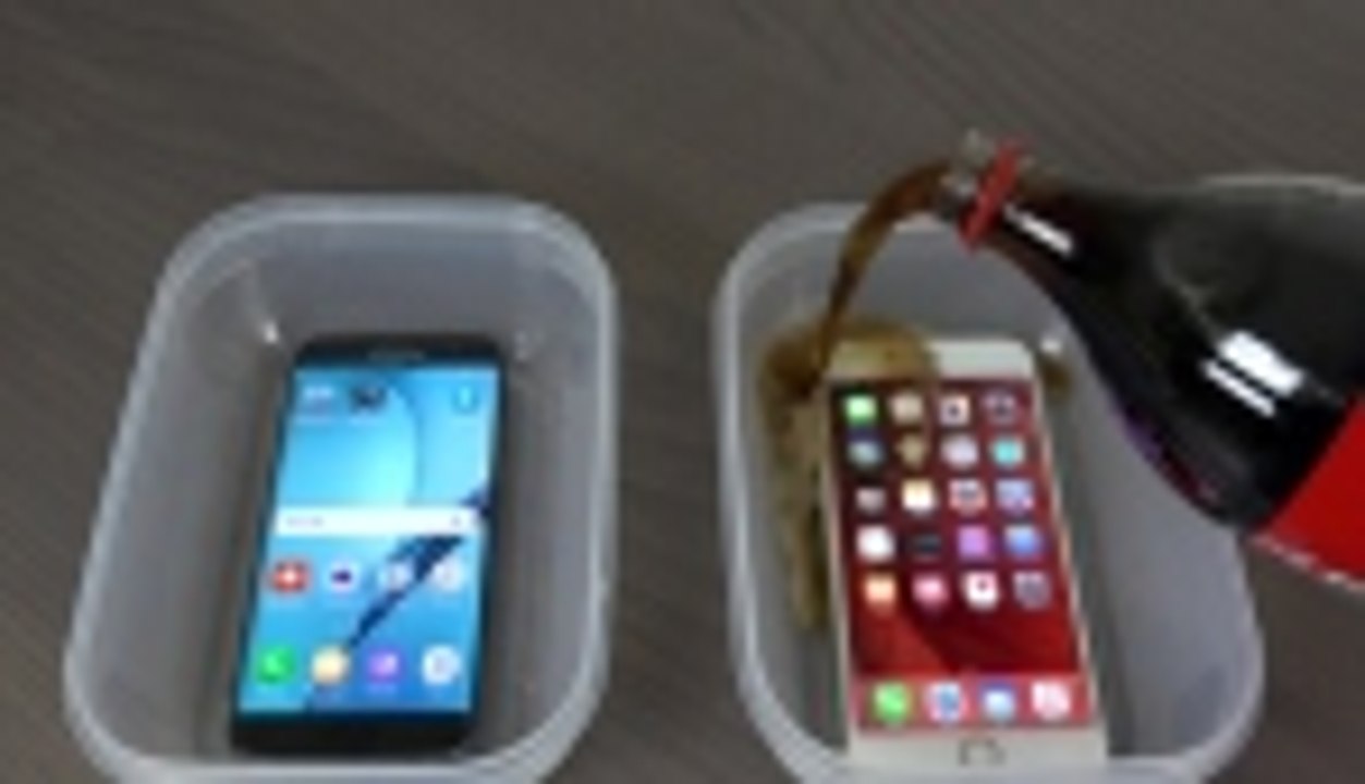 Samsung ve iPhone'a test