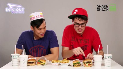 Shake Shack Vs. In-N-Out Taste Test