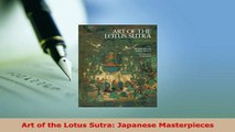 PDF  Art of the Lotus Sutra Japanese Masterpieces Free Books