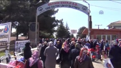 Amasya'daki Maden İşçilerinin Protestosu Devam Ediyor