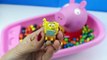 Peppa Pig Bathtime Gumball Bath Surprise Toys Juguetes de Peppa Pig Part 5