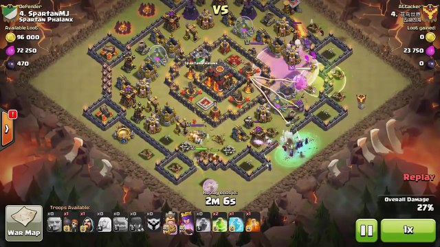 Mass witch 3 Star war attack strategy|Clear popular Town hall 10 TH10 max base#11