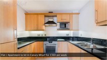 Flat / Apartment to let in Canary Wharf for £360 per week