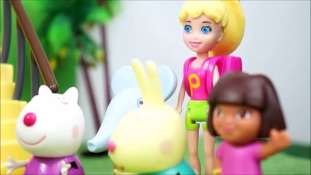 Pig George da Família Peppa Pig Saindo de Férias! Novelinha em Portugues