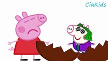 Peppa Pig em Português Ovos de Páscoa Surpresas Batman vs Joker Easter Eggs Surprise Egg