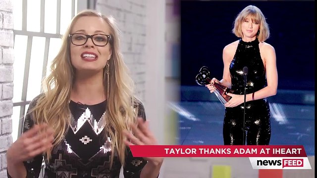 Taylor Swift Thanks BF Calvin Harris At iHeartRadio Music Awards 2016