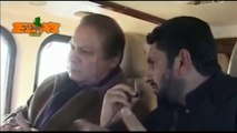 Nawaz Sharif NEW Funny Tezabi Totay in Helicopter - Interview to Saleem Saafi