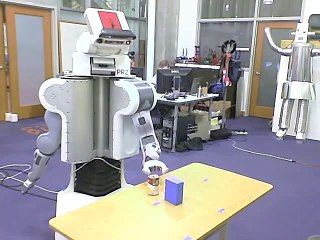 Robot demonstrates task planning and execution skills