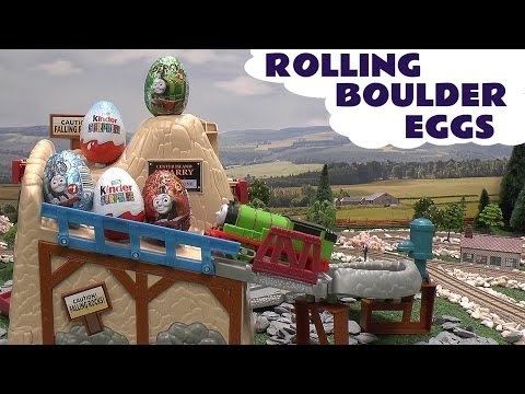 Thomas & Friends Surprise Eggs Play Doh Hot Wheels Kinder Surprise Toys Egg Diggin Rigs Playdough