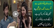 Mahira Khan Asking For Cigarette From Fawad Khan - Off Camera Video Leaked