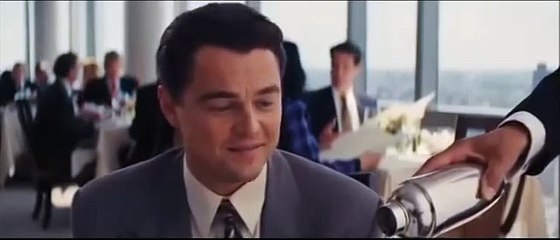 The Wolf of Wall Street - hum humming restaurant scene