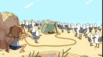 يوم على شاطئ البحر_ كلارينس _ كرتون نتورك