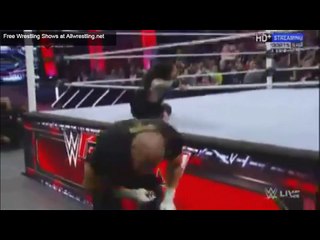 Triple H Vs Roman Reigns || WWE Monday Night RAW 2016