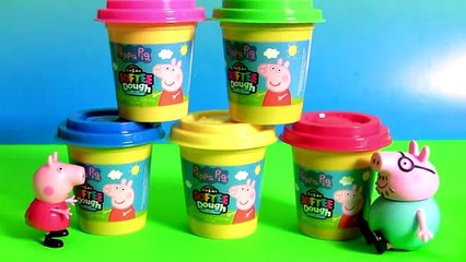 Massinhas Softee Dough da Peppa Pig com Brinquedos Surpresa