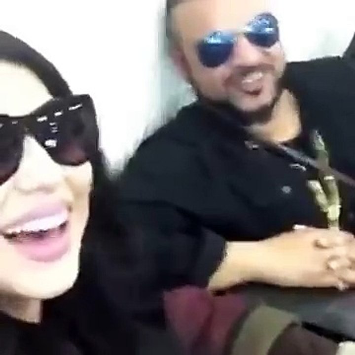 Aryana Sayeed With Afghan Boxer - Baz Mohammad