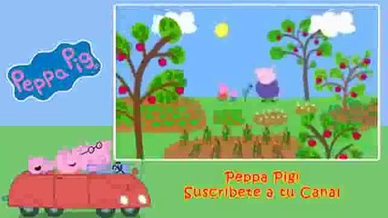 peppa pig temp 01 capitulo 09 Sembrando en el huerto