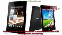 Acer Iconia Tab 7 A1-713 Android marshmallow update