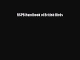 [PDF] RSPB Handbook of British Birds [Read] Full Ebook