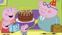 Peppa Pig la cerdita en el cumpleaños de Papa Pig rompecabezas nuevo episodio hd