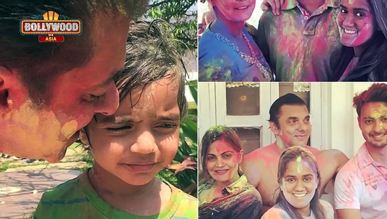 Salman Khan Holi Party With Friends & Family