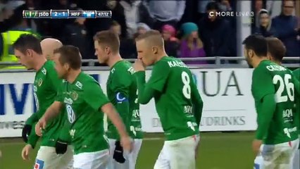 2-1 Daryl Smylie Goal Sweden Allsvenskan - 06.04.2016, Jönköpings Södra 2-1 Malm