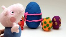 Peppa Pig Play Doh Easter Eggs Huge Playdough Surprise Eggs Toys Hasbro Part 1