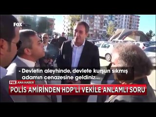 3 vekile birden ayar veren POLİS AMİRİ