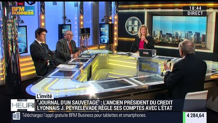 "Journal d'un sauvetage": "Ce n'est pas un procès des élites mais du modèle français et d'une structure très centralisée du pouvoir", Jean Peyrelevade - 06/04