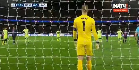 Ibrahimovic Z. (Penalty missed) - Paris SG 0 - 0 Manchester City - 06-04-2016