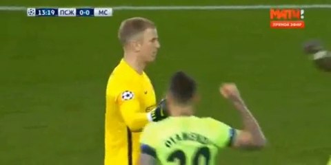 Ibrahimovic Z. (Penalty missed) - Paris SG 0 - 0 Manchester City - 06-04-2016 -