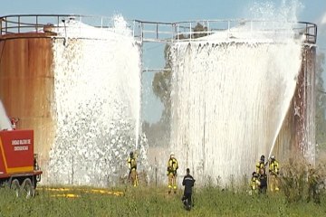 Gran simulacro ante terremotos en Sevilla