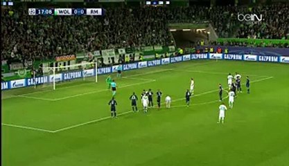 Ricardo Rodriguez Goal HD - Wolfsburg 1-0 Real Madrid - 06-04-2016