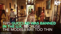 U.K. Bans Gucci Ad, Saying Its Models Are Too Thin