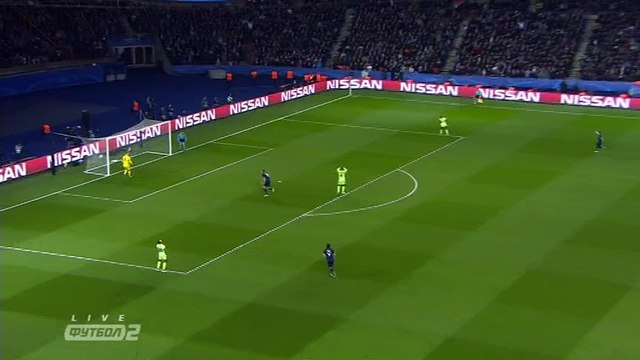 Zlatan Ibrahimovic Goal - Paris Saint Germain 1-1 Manchester City 06.04.2016