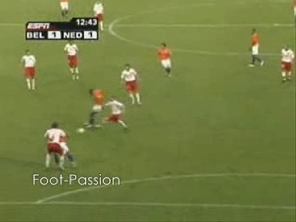 Rigters 1-1 Belgique - Pays-Bas Euro 2007 -21