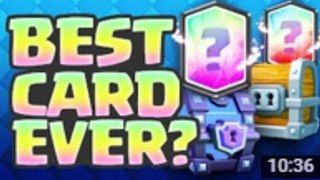 Clash Royale BEST Card in the Game! Winning Strategy!