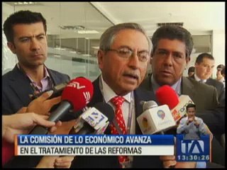 La Comisión de Régimen Económico avanza en el tratamiento de las reformas