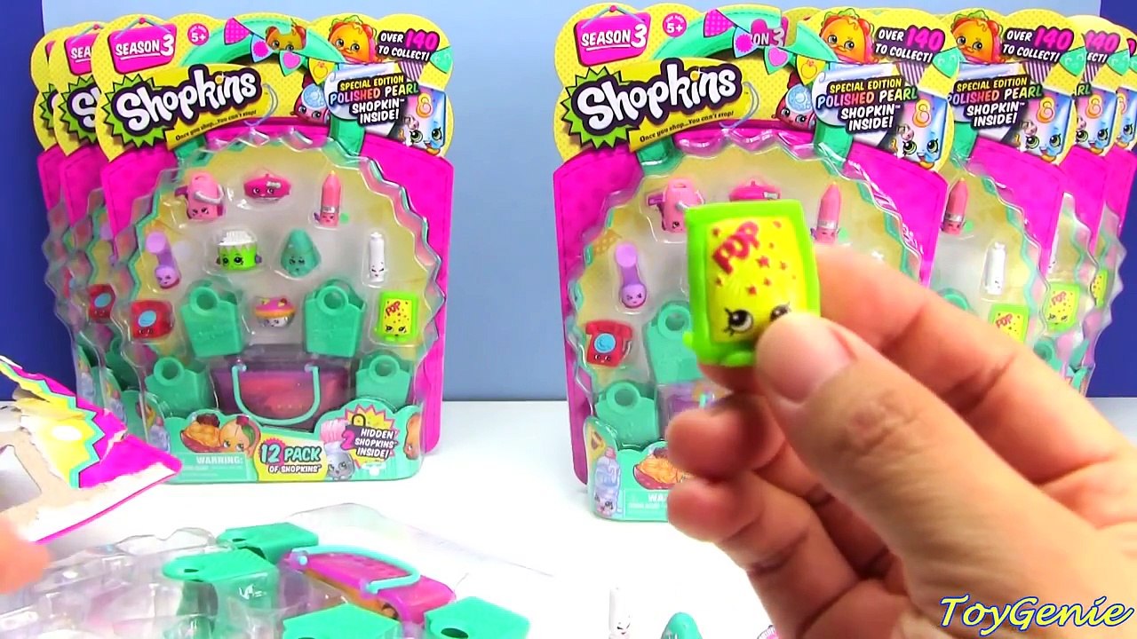 Shopkins Season 3 8 Packs Limited Edition Hunt