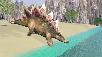 Dino Land #2 Dinosaurs 3D Cartoon for Children - Animals Cartoons animation