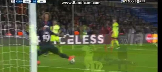 2-2 Fernandinho - PSG v. Manchester City 06-04-2016