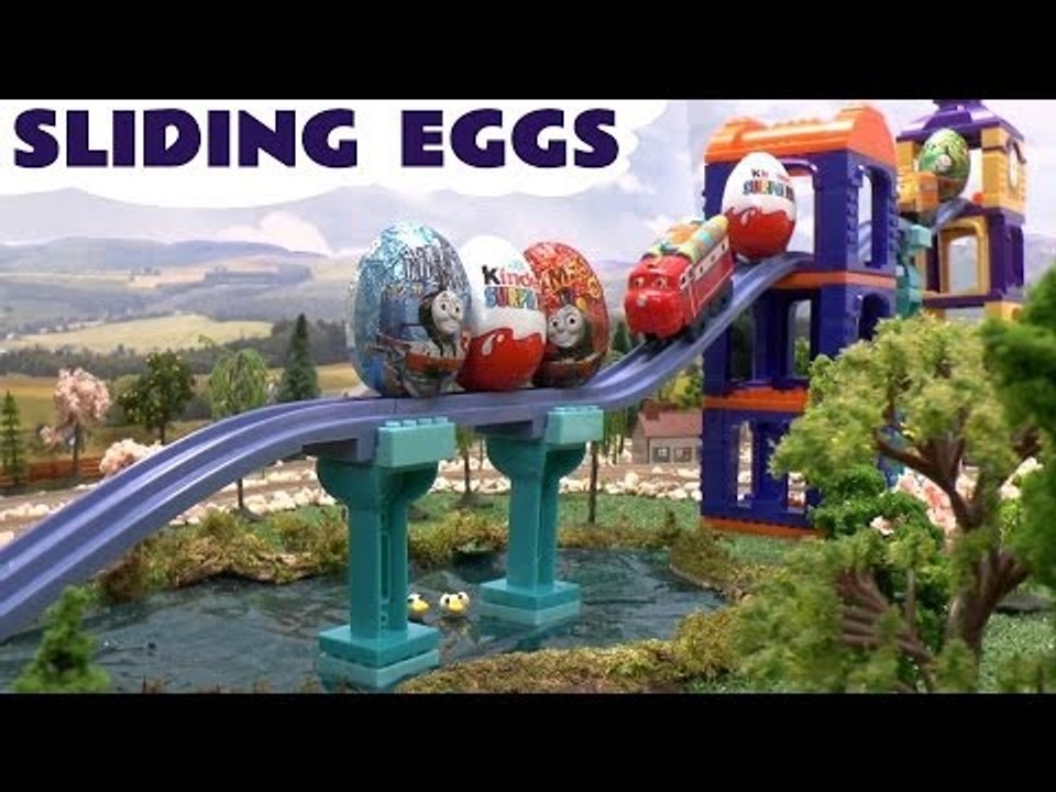 Surprise Eggs Thomas And Friends Mega Bloks Chuggington Play Doh Hot Wheels Kinder Surprise Egg Toys