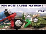 Play Doh Thomas And Friends Accidents & Crashes Tom Moss Prank Funny Naughty Engine Kids Toy Train