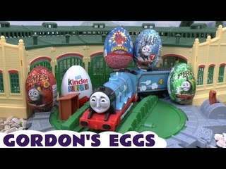 Surprise Eggs Thomas The Train Kinder Surprise Egg Spider-Man Surprise Toys Spider-Man Thomas Tank