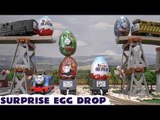 Surprise Eggs Hot Wheels Thomas The Train Surprise Toys Kinder Funny Bloopers Drop Smash Diesel 10