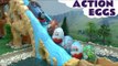 Surprise Eggs and Kinder Surprise Egg Thomas and Friends Surprise Toys Thomas The Tank Action Canyon
