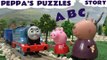 Thomas and Friends ABC Peppa Pig Play Doh Learn Alphabet Words Colours Numbers 123 OSMO Playdough